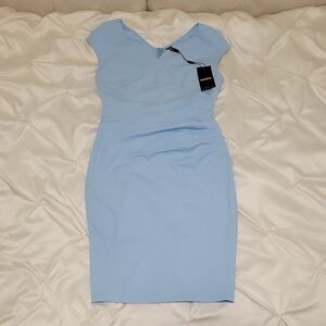 Miusol Light Blue Midi Dress